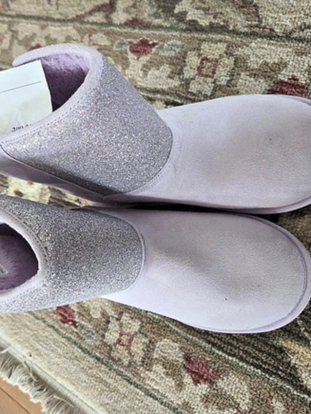DSG Glitter Boots in Purple Like New